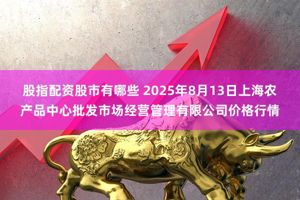 股指配资股市有哪些 2025年8月13日上海农产品中心批发市场经营管理有限公司价格行情